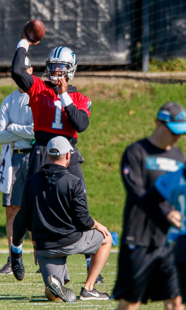 Panthers focus on Newton's throwing mechanics after surgery